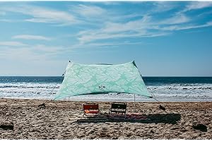 ‎NESO Neso Zelte Grande Beach Zelt, 2,1 m hoch, 2,8 m (9 ft) x 2,8 m (9 ft), Verstärkte Ecken und Kühlfach(Color)