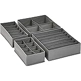 Amazon Basics Organizer per cassettiera, per biancheria intima, 4 unità