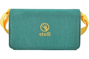 MSTJRY Stelii by Lunii - Ma Pochette de Transport Compatible avec Ma Fabrique à Histoires Lunii - Housse de Transport pour Conteuse et boîte à Histoires