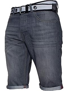 next mens denim shorts