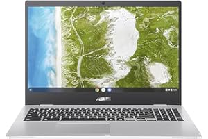 ASUS ChromeBook CX1500CKA-EJ0256 Ordinateur Portable 15" FHD (Intel Celeron N4500, RAM 8 Go DDR4, SSD PCIE 128 Go, ChromeOS) Clavier AZERTY Français