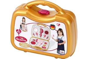 Klein Princess Coralie Mallette Sèche-cheveux jouet I Avec accessoires de coiffure I Pour enfants à partir de trois ans, 5293, blanche