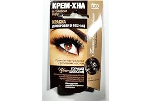 Fito Kosmetik Fito Kosmetik Krem-henna do brwi i rzęs w gotowej postaci. Kolor: gorzka czekolada (na 2 apikacje) 2x2ml/ 20 szt.