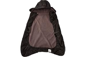 Ergobaby WCW2NL Cover Invernale Impermeabile per Marsupio Neonati, Nero