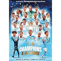 Manchester City: Champions 2024 - Four In A Row official magazine