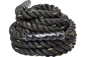 Amazon Basics - Battle Rope, fune pesante da allenamento