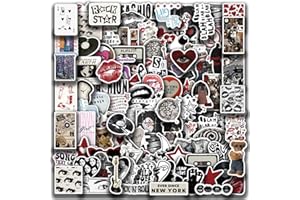 ETHEL 100Pcs Aesthetic Downtown Girls Stickers Pack Cool Trendy Y2K Stickers for Water Bottle Funny Waterproof Sticker for Teens Adults Vinyl Decals for Laptop Skateboard (Downtown Girls Stickers)