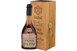 Comte Joseph - Cognac Hors D'Age Grande Champagne in Holzkiste aus Frankreich, 40% Vol (1 x 0.7 l)