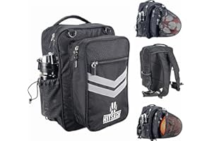 Kitsack Football, Basketball & Rugby Kit & Boot Bag Rucksack (Fits XL Boots/Trainers) - Multi-Use Sports Backpack Carry Bag for your Boots, Kit, Shoes, Gloves, Shin Pads, Ball & All Your Training Gear