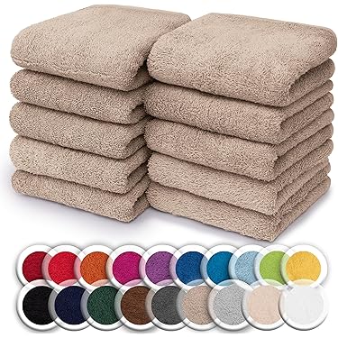 JELEX 100FIT Fitness handdoek van katoen, met anti-slip bescherming en ritsvak van mesh-materiaal. Afmetingen: 90 x 45 cm, in zwart, koningsblauw, grijs, turquoise, legergroen en roze (rood