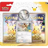 Pok&eacute;mon: 30th Anniversary Celebration Enhancement Envelopes by JCC Pok&eacute;mon (1 Holographic Letter, 1 Coin and 2 Upgrade Envelo