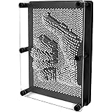 Global Gizmos 50350 Metal Pin Art Impression Toy / Ideal for Home and Office / Novelty Fun Gift / 3D Fun Desktop Sculpture Ga