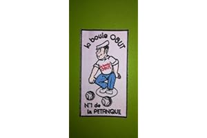 BLUE HAWAI A633 Petanque Obutt Ball Patch 5.5 x 10 cm
