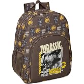 Safta JURASSIC WORLD &ndash; Children's School Backpack, Children's Backpack, Adaptable to Trolley, Ideal for School Children, Comf