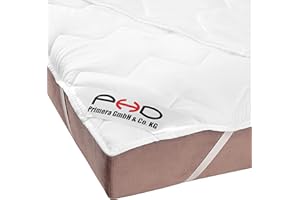 ‎PHD PRIMERA PHD Primera Matratzenschoner 140x200 cm - 60°C waschbar u. Allergiker-empfohlen für mehr Hygiene im Bett. Matratzenauflage und Matratzenschutz für Matratze, Boxspringbett u. Topper für 140 x 200 Weiß