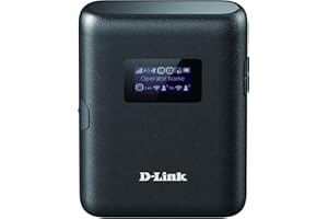D-Link DWR-933 Hotspot Wi-Fi Cat 6 4G/LTE-Avanzato, 300 Mbps, portatile, alimentato a batteria fino a 14 ore, wireless AC1200 dual-band, sbloccato
