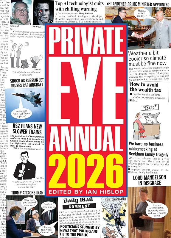 Private Eye Annual 2026 cover