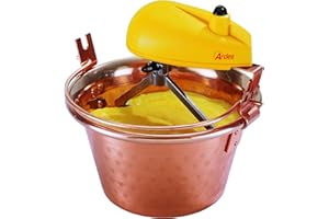 Ardes AR2460 Kupfer Paiolo für Polenta und Marmelade für 4/7 Personen, Ø 26 cm