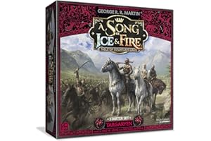 CMON Cool Mini or Not - A Song of Ice and Fire: Targaryen Starter Set Core Box - Miniature Game