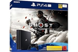 PlayStation 4 Pro - Konsole (1TB, schwarz) Ghost of Tsushima Bundle