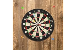 KEAGAN Wood Grain Dart Board Wall Protector Dartboard Surround Wall Protector Felt Dartboard Wall Protection Self-Adhesive Spliced Wall Surround Board Dart Board Backing Felt Wall Tiles Cork Board