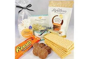 CLOUD NINE MARSHMALLOWS PREMIUM S'MORES KIT - with Salted Caramel Peanut Marshmallows and Mallow Toaster