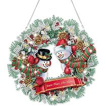 LadjproR Weihnachten Schneemänner Diamond Painting Produktbild-Vorschau 5