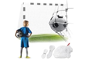 Neo-Sport Fußballnetz - Fußballtornetz Tornetz - Robust - Ersatznetz - 215 x 150 x 90 cm