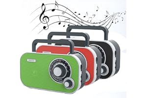 CR1140r Camry Małe Radio Przenośne, Wyjście AUX, FM/AM, Obrotowa Teleskopowa Antena, Wejście Na Słuchawki