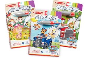 Melissa & Doug 33307 Paw Patrol Water Wow Bundle, Mehrfarbig, One Size