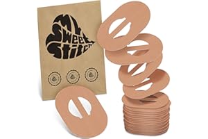 MySweetStitch - 25 x Enlite Guardian cerotti sensore, Overpatch Ø 80 x 65mm, interno (Steg) Ø 10mm, cerotto impermeabile, traspirante, delicato sulla pelle, Beige