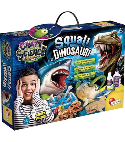 Lisciani Crazy science laboratorio della scienza del brivido - gioco
