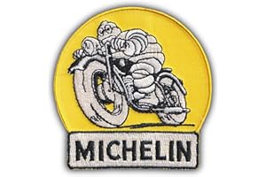 FROM HAWAII WITH LOVE - 536A - 8 cm x 8 cm - Ecusson Patch Brodé Thermocollant - Pneu Pneumatique France Marque Logo Rétro Vintage Automobile Moto