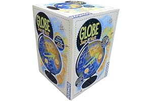 WIN GAMES Wingames 673109 Globe terrestre Lumineux Jour & Nuit 26cm Multicolore