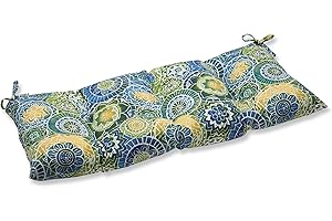 Pillow Perfect Indoor/Outdoor Omnia Lagoon Swing/Bench Cushion