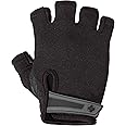 Harbinger Power Non-Wristwrap Weightlifting Gloves with StretchBack Mesh and Leather Palm (Pair), Small