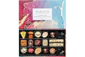 Martin's Chocolatier Weird & Wonderful Collection | Luxury Handmade Chocolate Gift Box | 16 Belgian Chocolates in 15 Assorted