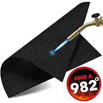 Tappetino Ignifugo 30x30cm Per Barbecue/Saldatura - Resistente Fino A 550°C Con Borsa - Foto 7