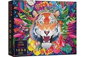 Elena Essex jigsaw puzzles for adults 1000 - Roar Power | jigsaw puzzle | jigsaws 1000 pieces for adults | cool animal tiger cat puzzle | jigsaw puzzles size 68x49cm