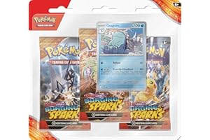 Pokémon TCG: Scarlet & Violet—Surging Sparks 3-Pack Blister – Quagsire (3 Booster Packs & Foil Promo Card)