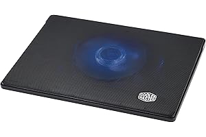 ‎COOLER MASTER Cooler Master NotePal I300 Notebook-Kühler '160mm Lüfter, 2 Height Settings, Kompatibel mit bis zu 17 Zoll Laptops' R9-NBC-300L-GP