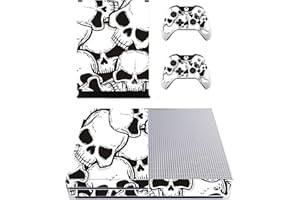 the grafix studio Skulls Pattern Sticker/Skin xbox one s Console & Remote controller stickers, xbs10