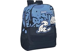 Safta M665 ECKO UNLTD. Peaks - Mochila Escolar Infantil, Ideal para Niños de Diferentes Edades, Cómoda y Versátil, Calidad y Resistencia, 32x16x44 cm, Color Azul marino Unisex niños (Pack de 1)