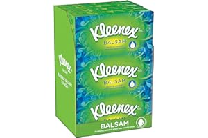 Kleenex Balsam Tissues - Pack of 12-768 Sheets in Total