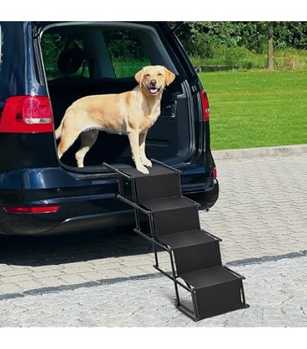 Folding Lightweight Plastic Non-Slip Portable Dog Pet Ramp
