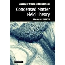 Condensed Matter Field Theory : Alexander Altland Alexander Condensed Matter Field Theory : Alexander Altland Alexander