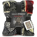 Game of Thrones Gifts Merchandise GOT Blanket Super Soft Bed Throw Stark Lannister Targaryen Greyjoy Baratheon Tyrell Great H