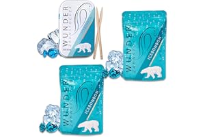 ‎PERFEKTO24 Wunder Zahnstocher - Zahnstocher mit Geschmack 3er Set - Plastikfreies Kaugummi - hilft gegen Mundgeruch - Raucherentwöhnung - frischer Atem mit Aromatisierte Zahnstocher - Zuckerfrei, Vegan