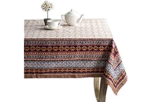 MAISON D' HERMINE Maison d'Hermine obrus świąteczny 100% bawełna, na Święto Dziękczynienia, Boże Narodzenie