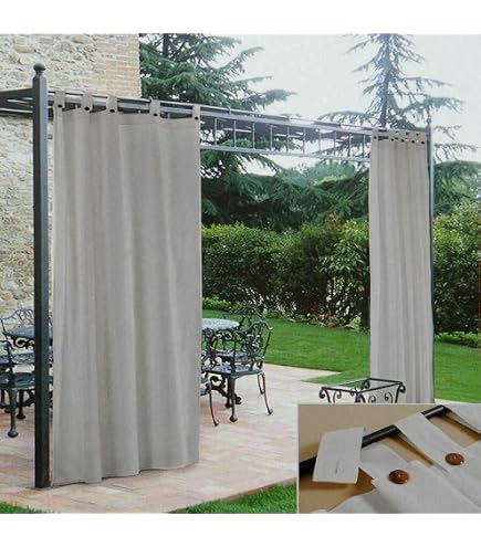 Fermatenda for tende da 2 pezzi, realizzato a mano, in stile rurale, decorativo, for tende da esterno di medio spessore (Color : Blue B
